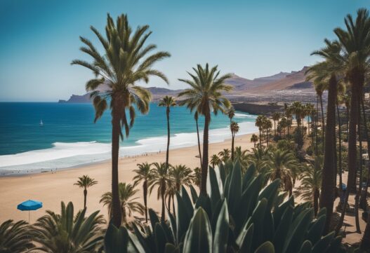 Strand på Gran Canaria