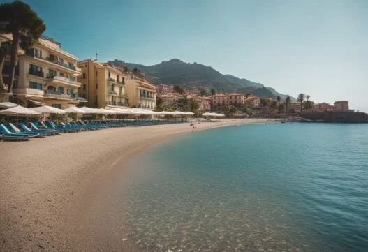 Strand i Italien