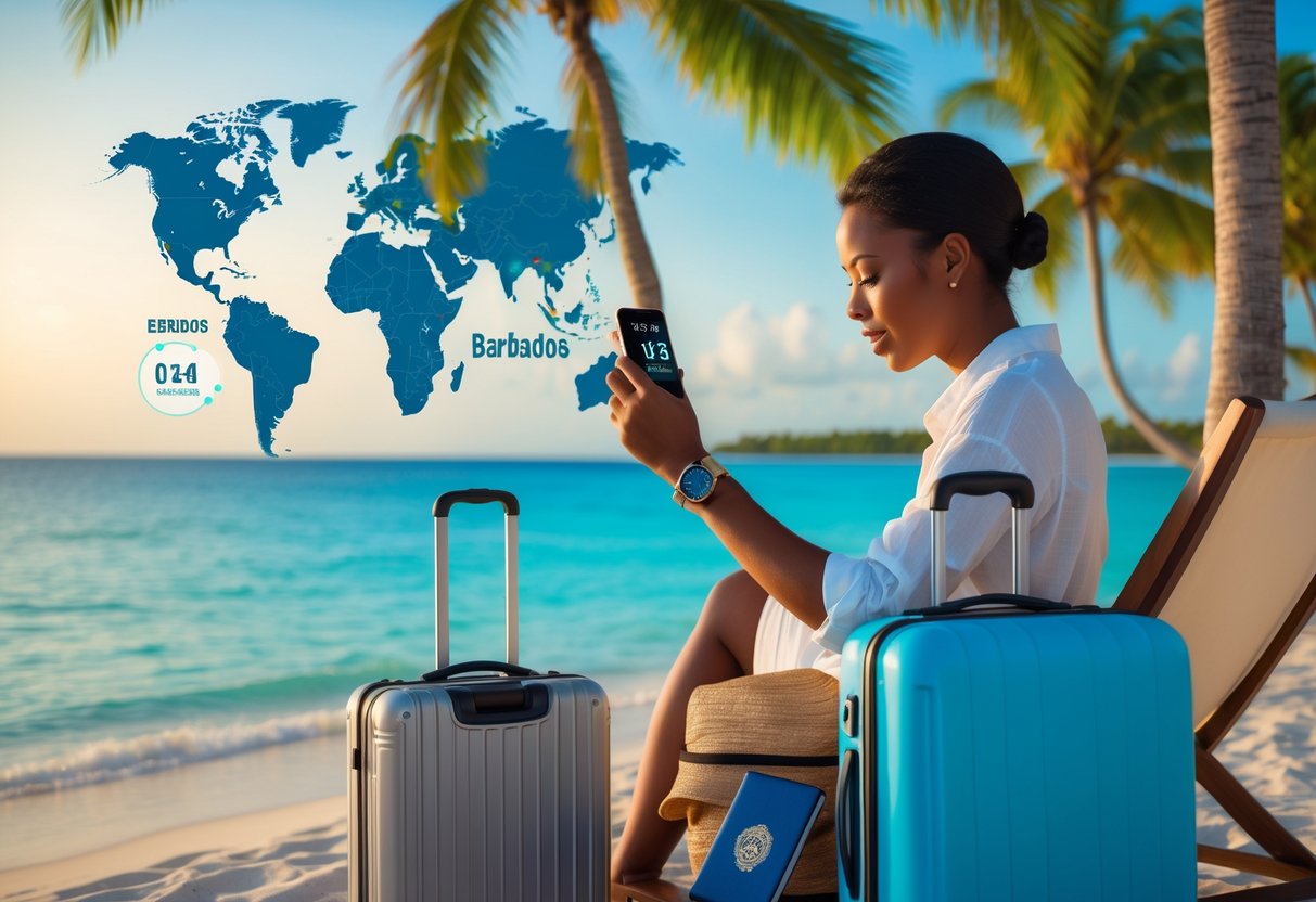 Tidszone i Barbados undgå jetlag på ferien