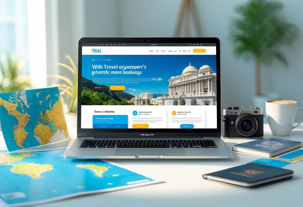 Guide til hjemmeside til en rejsearrangør der skaber flere bookinger